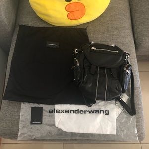 Alexander Wang Marti Mini Backpack With Rhodium